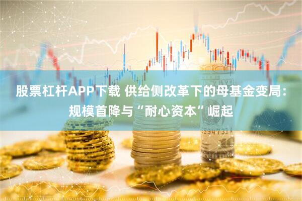 股票杠杆APP下载 供给侧改革下的母基金变局：规模首降与“耐心资本”崛起